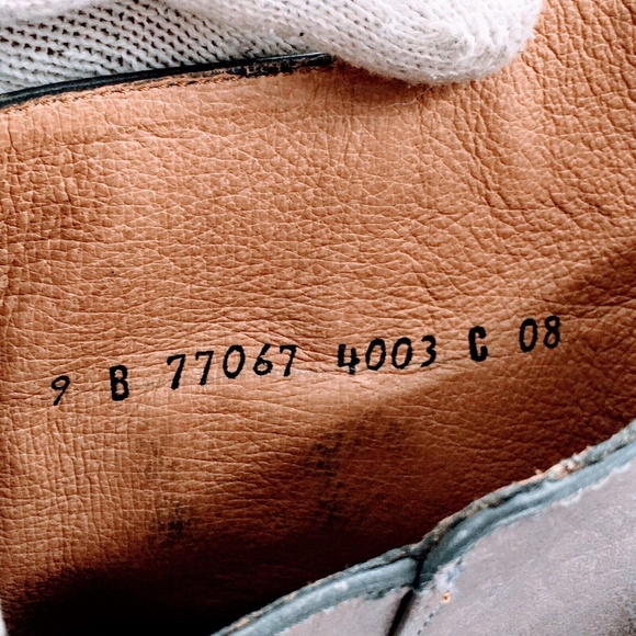 FRYE Womens Tall Riding Boot Paige Grey Leather Buckle Boot Distressed Sz 9 - Picture 11 of 16